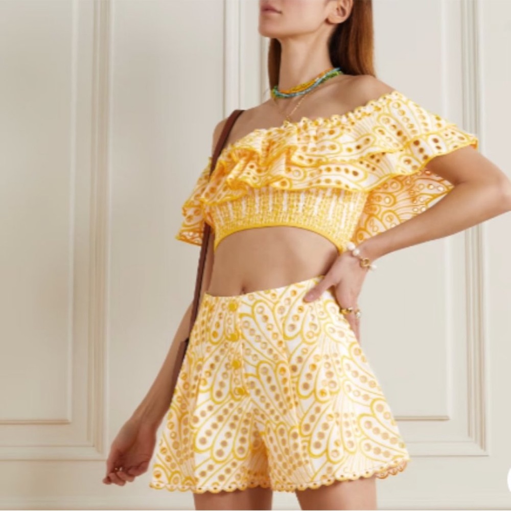 Charo Ruiz Ibiza Crop Top and Shorts Set